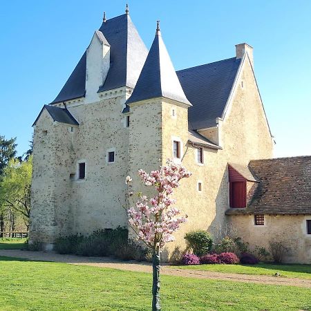 Manoir De La Beuneche - Location Du Manoir Entier Roeze-sur-Sarthe Exteriör bild