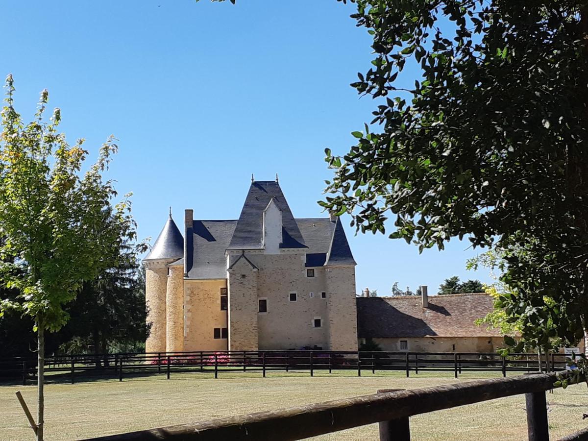 Manoir De La Beuneche - Location Du Manoir Entier Roeze-sur-Sarthe Exteriör bild